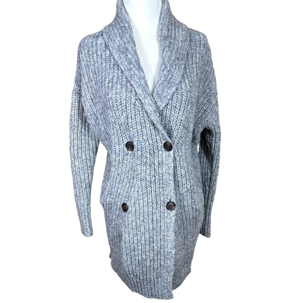 AMERICAN EAGLE GRAY COZY CARDIGAN WOMEN'S SIZE SMALL